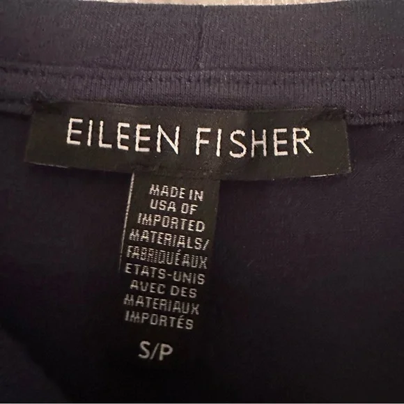 Eileen Fisher dip hem tunic top NWOT - Picture 3 of 6